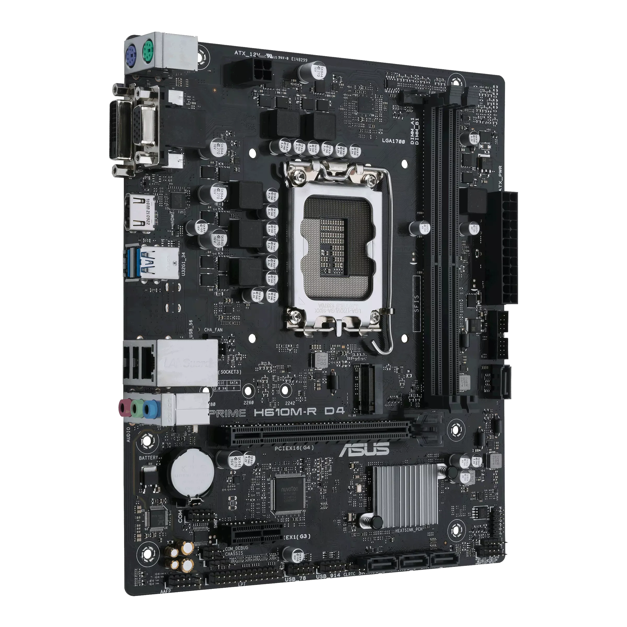 تصویر چیپست Intel H610 روی مادربرد PRIME H610M-R
